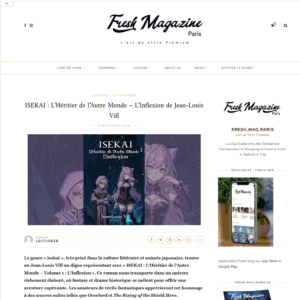 Fantasy Novels - Fresh Mag Paris